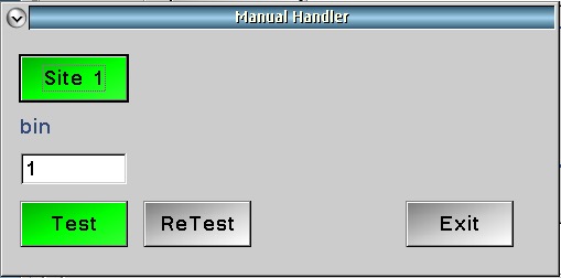 Figure 3: Manual Handler (1 Site)